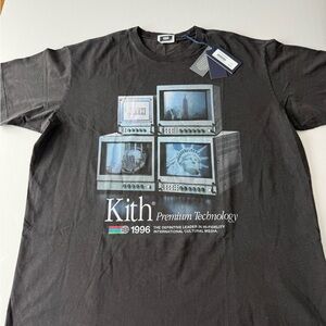 Kith Charcoal Premium Technology Tee